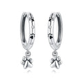 Paw Print Hoop Earrings