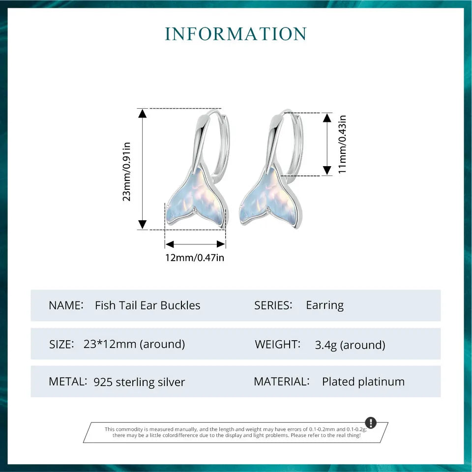 Fish Tail Ear Buckles