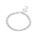 Silver Box Chain Bracelet