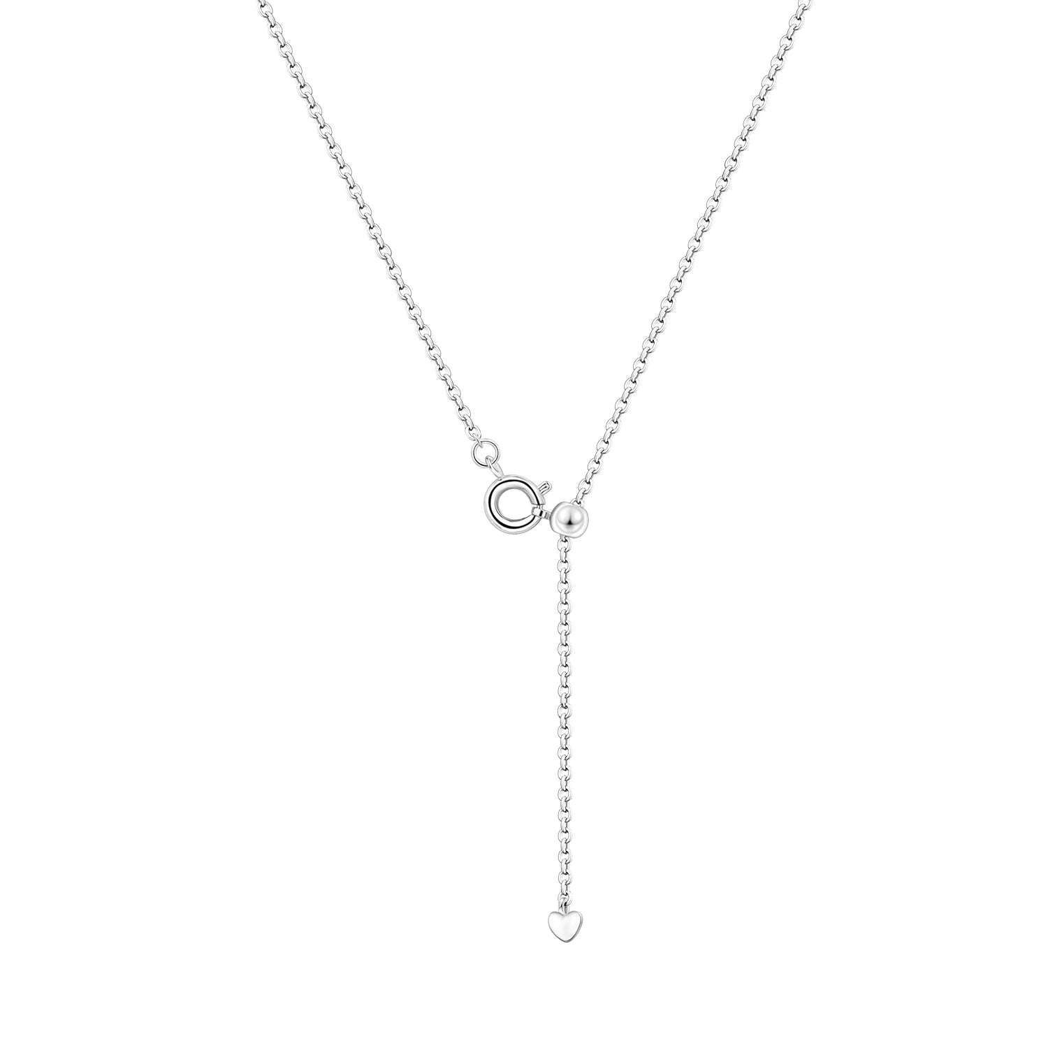 Silver Adjustable Chain Necklace