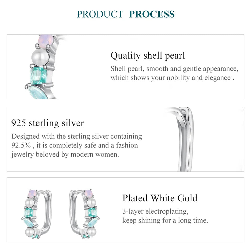 Colorful Hoop Earrings
