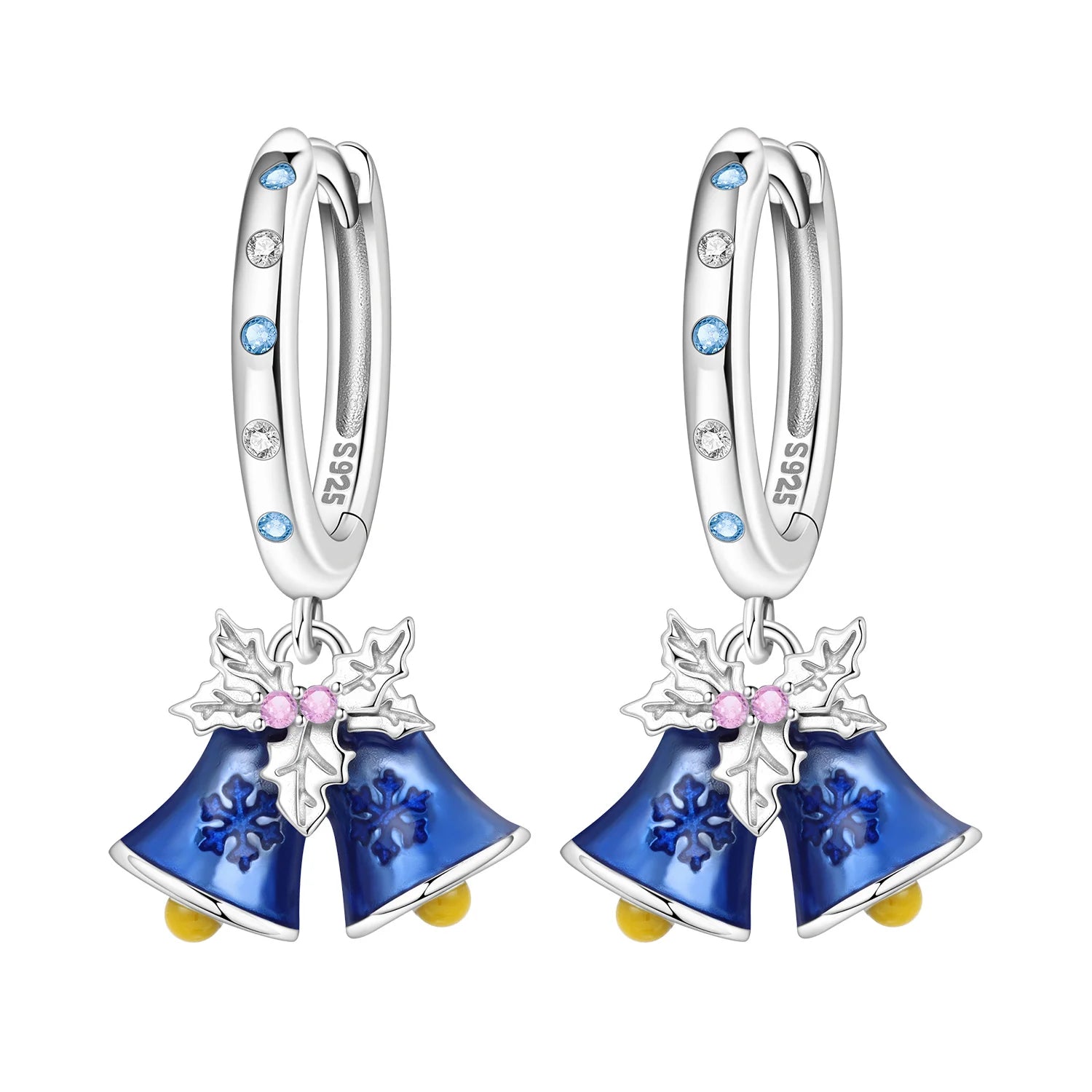 Jingle Bell Hoop Earrings