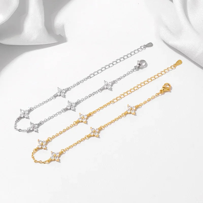 Fleur 5 Motif Bracelet