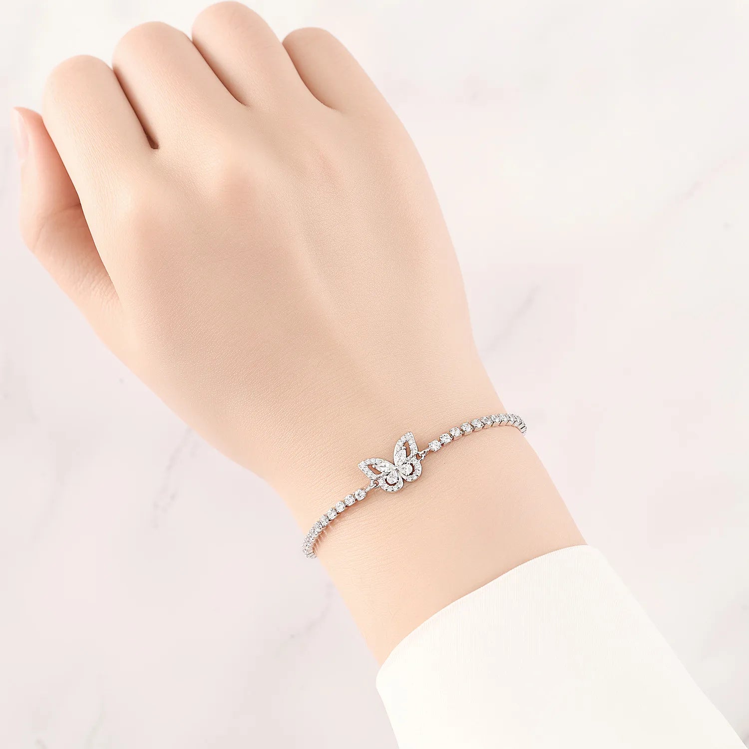 Pavé Butterfly Bracelet