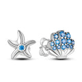 Starfish & Shell Mismatch Studs