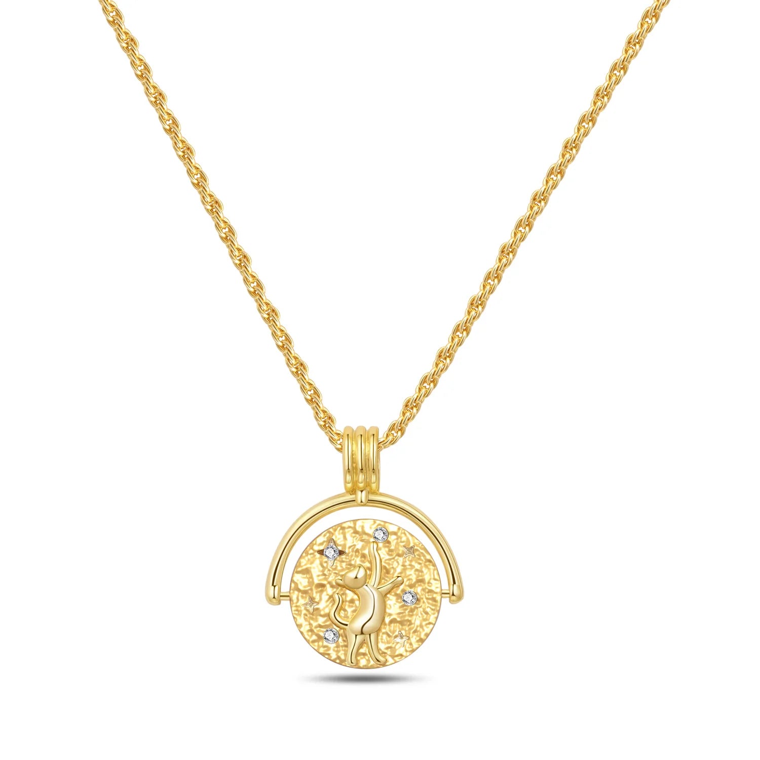 Reaching The Stars Coin Necklace