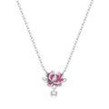 Lotus Flower Pearl Necklace