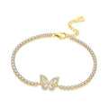 Butterfly Tennis Bracelet