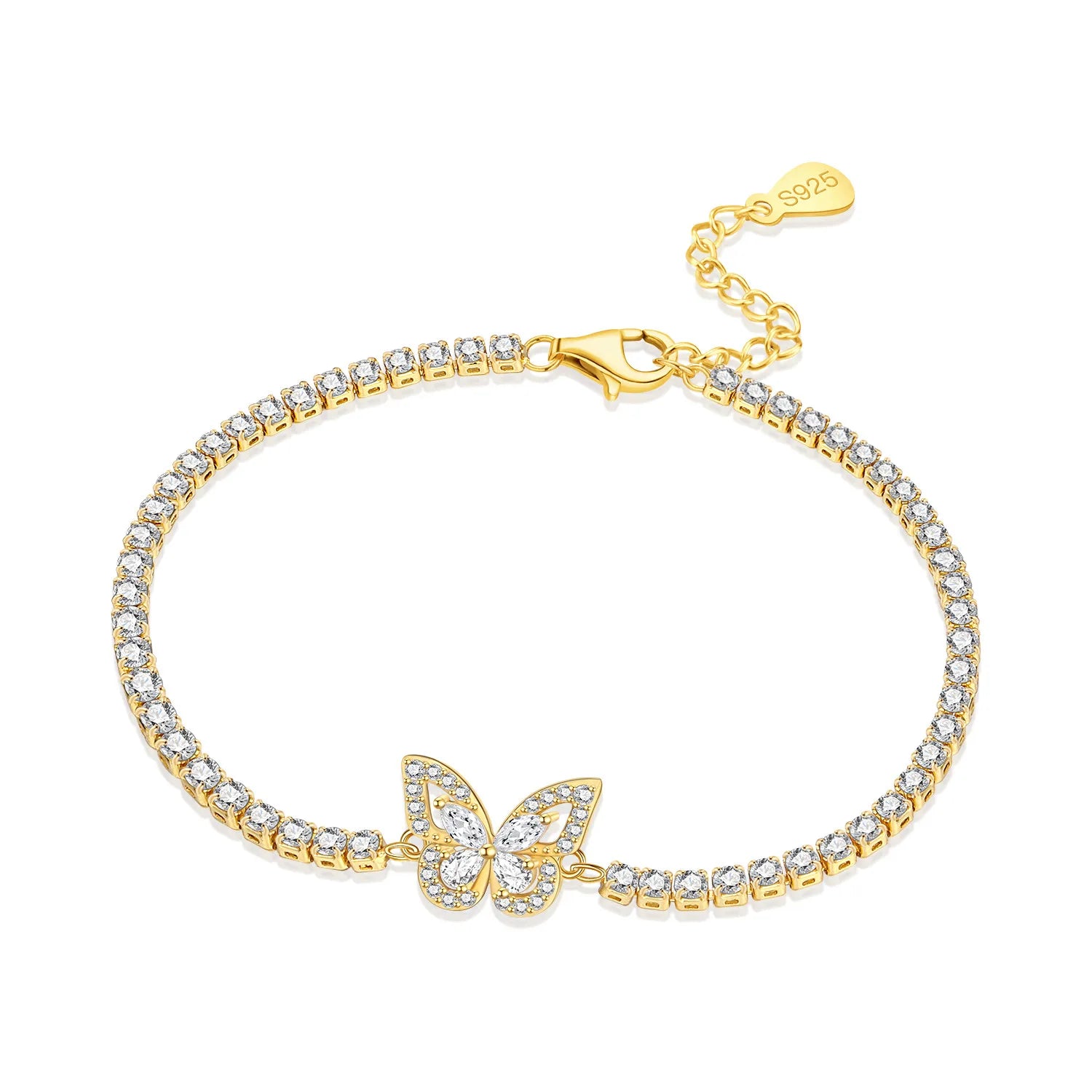 Butterfly Tennis Bracelet