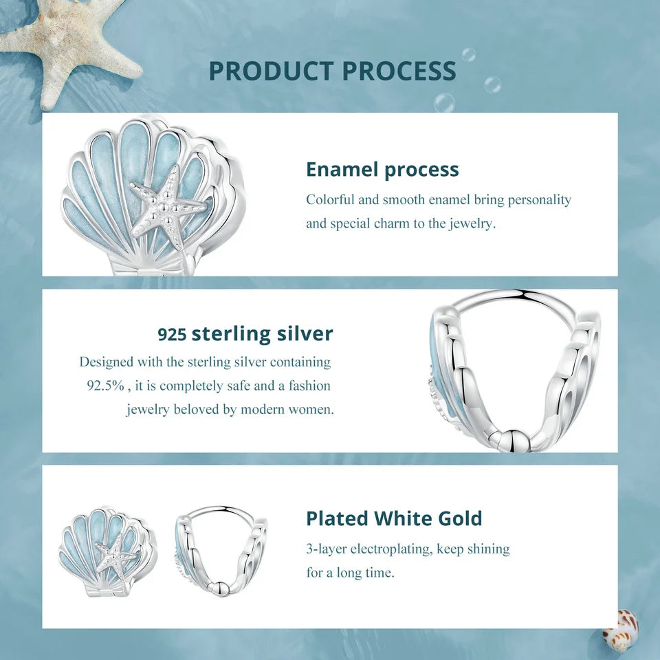 Shell Ear Buckles