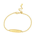 "I Love You" Bar Bracelet