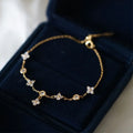Fleur Dangle Charm Bracelet