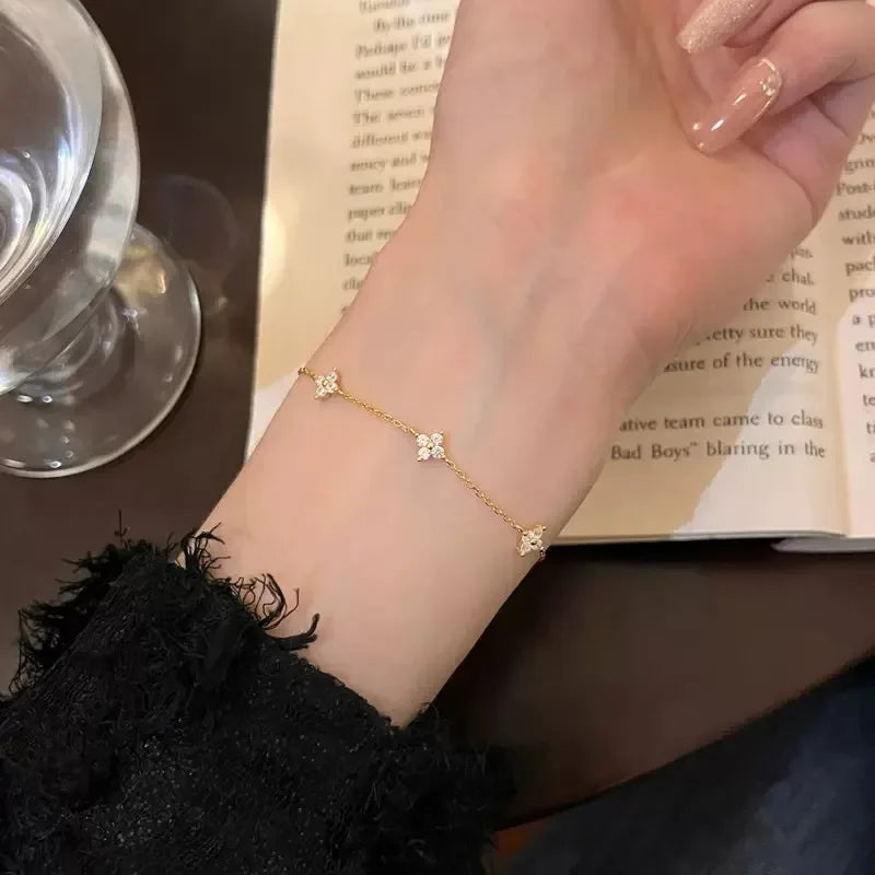 Fleur 5 Motif Bracelet
