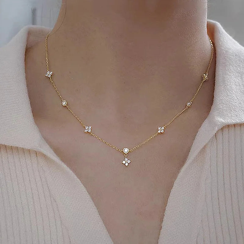 Fleur Full Drop Necklace