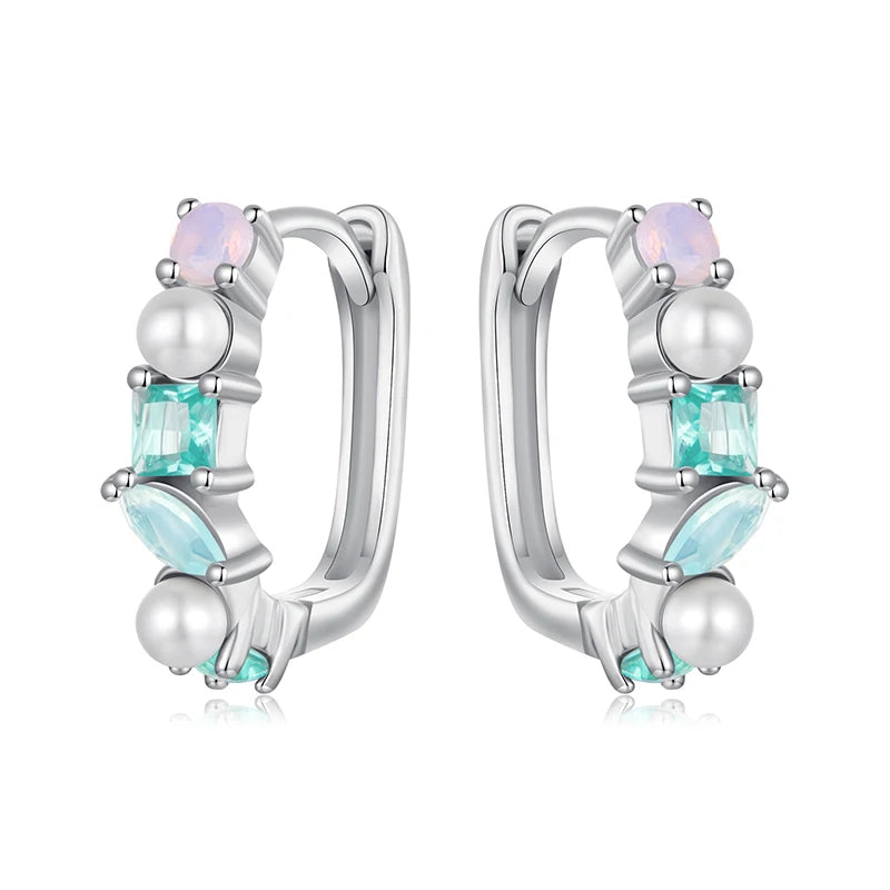 Colorful Hoop Earrings