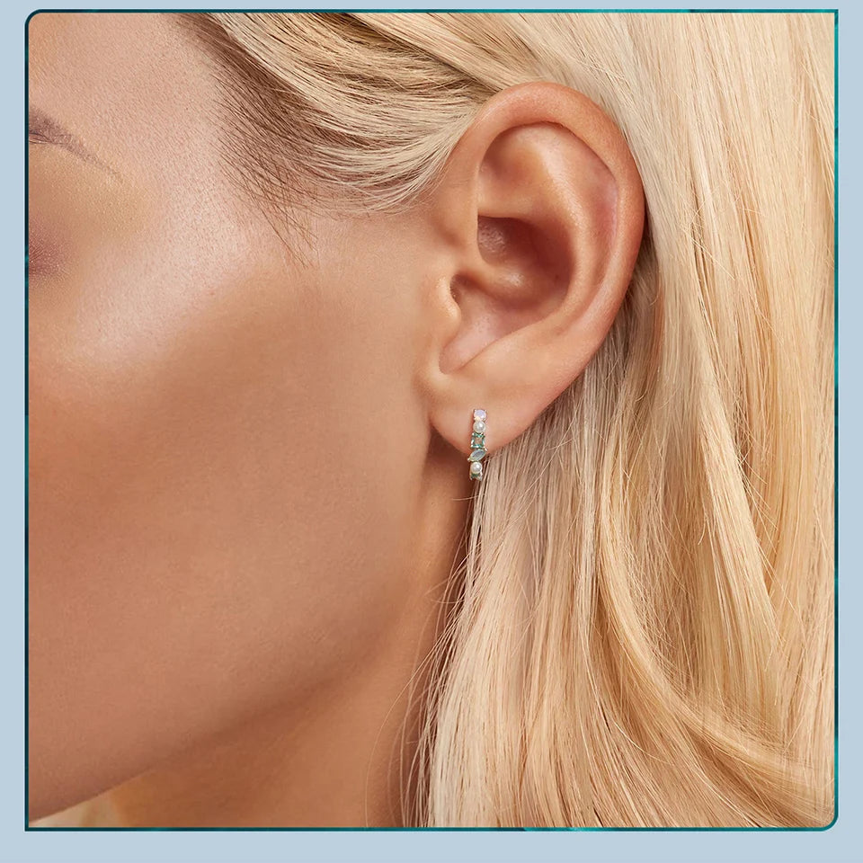 Colorful Hoop Earrings