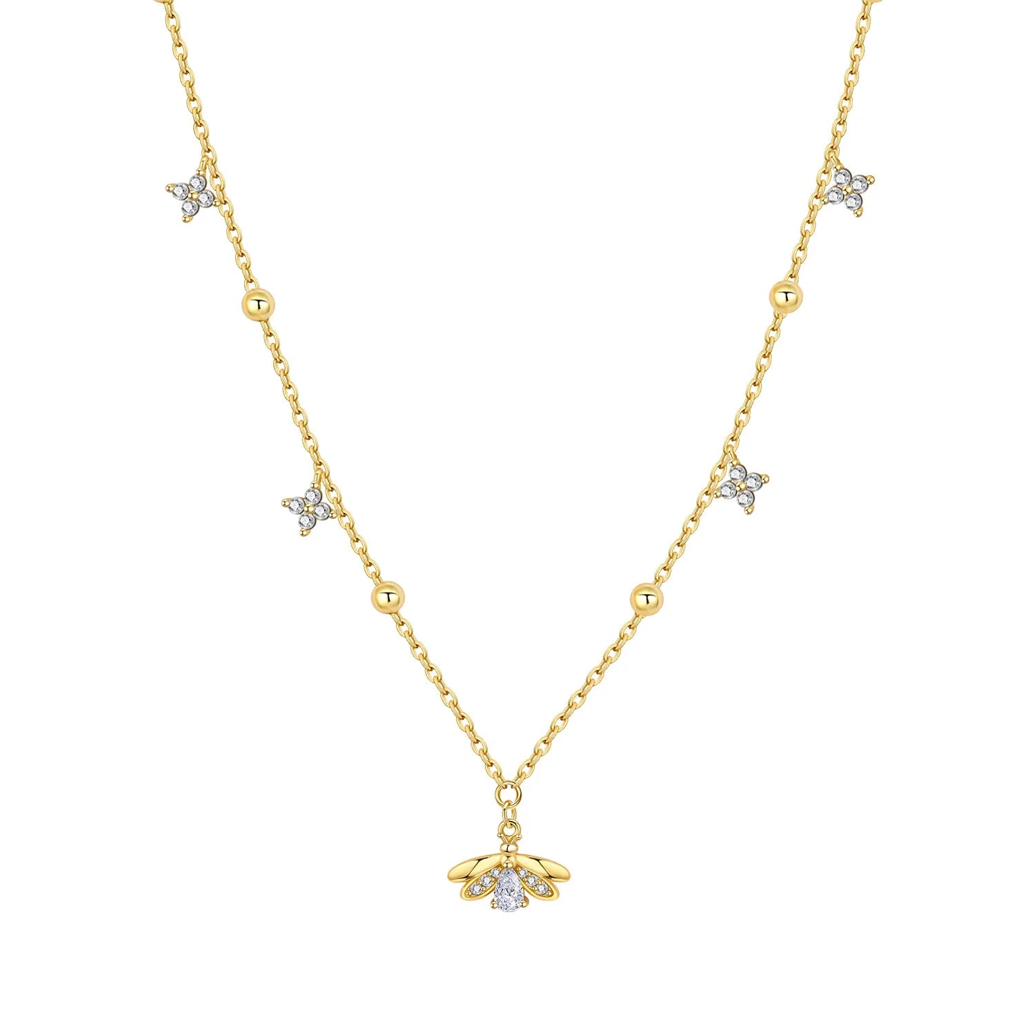 Firefly Fleur Necklace