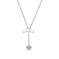 Bone & Paw Charm Necklace