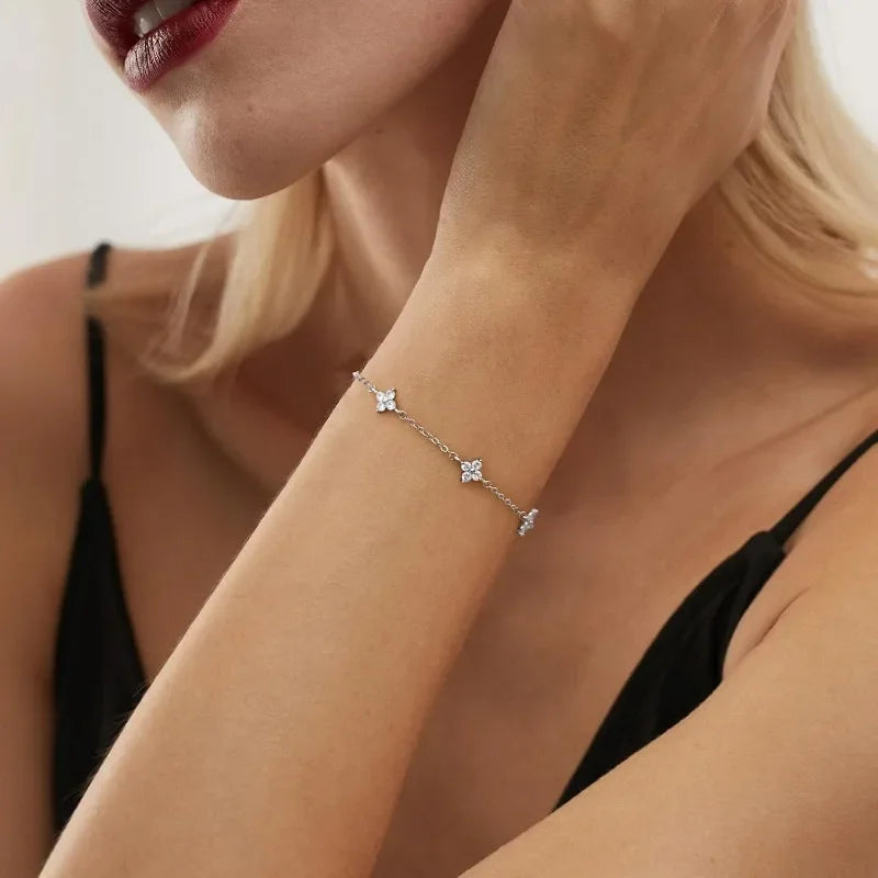 Fleur 5 Motif Bracelet