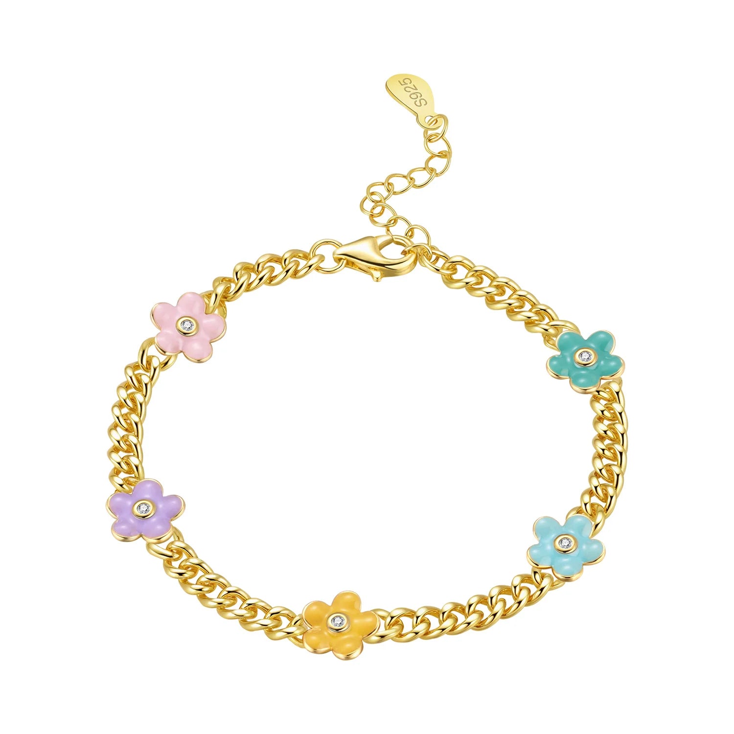 Rainbow Blossom Bracelet