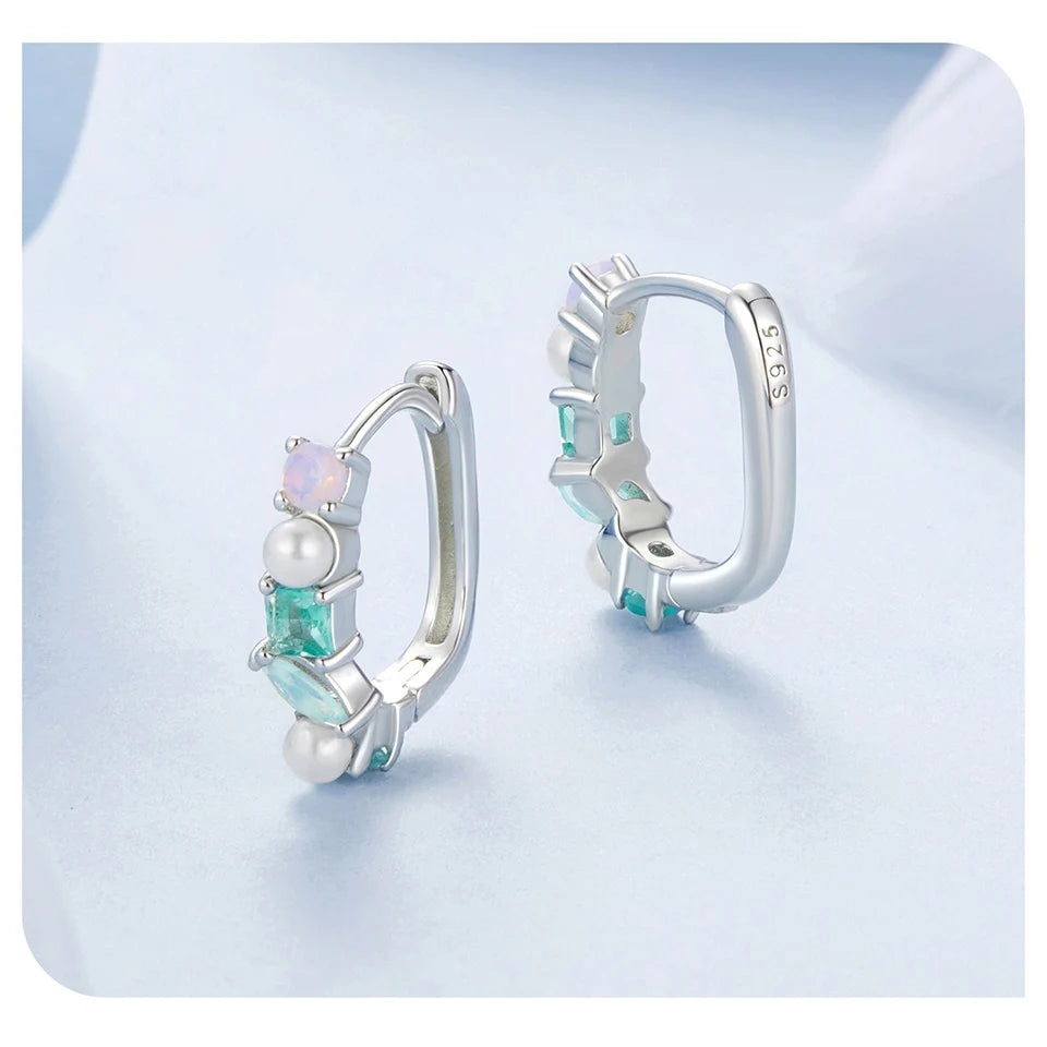 Colorful Hoop Earrings
