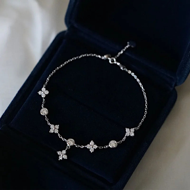 Fleur Dangle Charm Bracelet