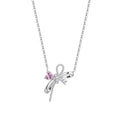 Crystal Bow Necklace