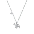 Mini Elephant Charm Necklace
