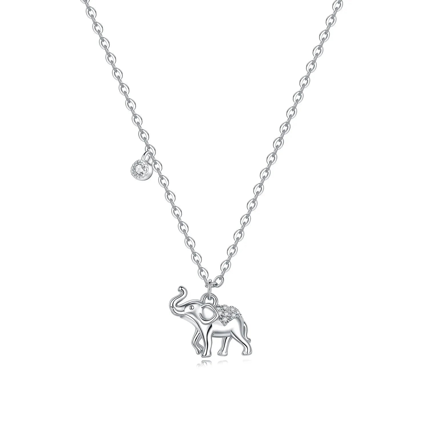 Mini Elephant Charm Necklace