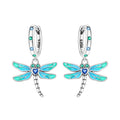 Dragonfly Hoop Earrings