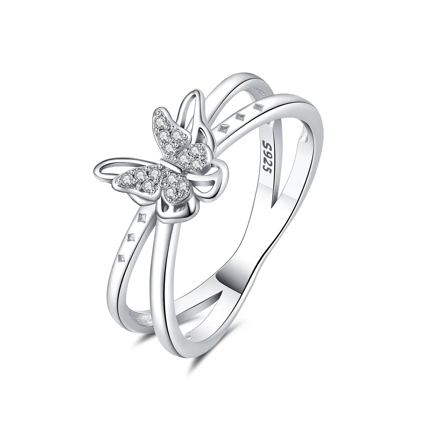 Dainty Butterfly Ring
