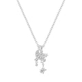 Moon & Falling Stars Necklace