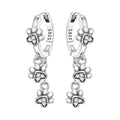 Lovely Paws Hoop Earrings