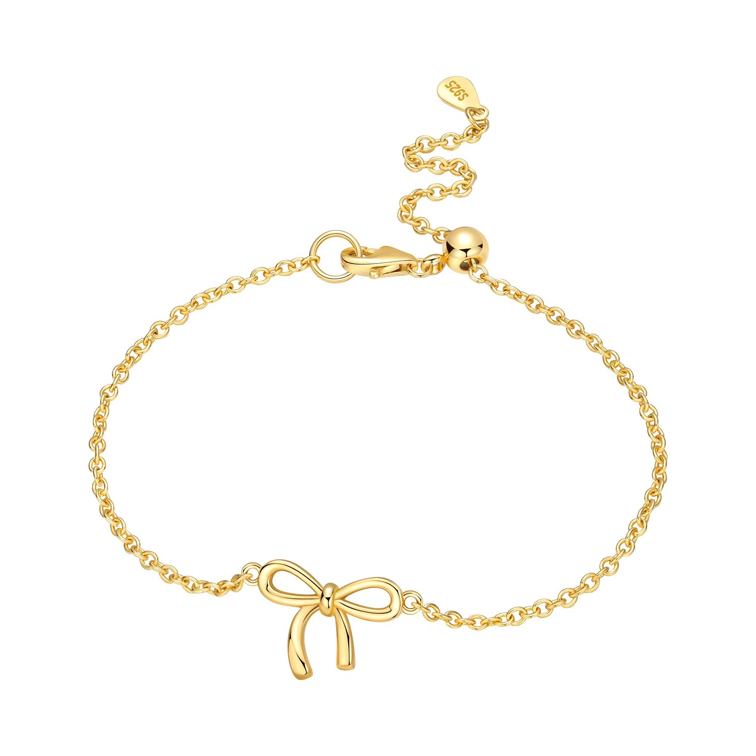 Gold Bow Knot Bracelet